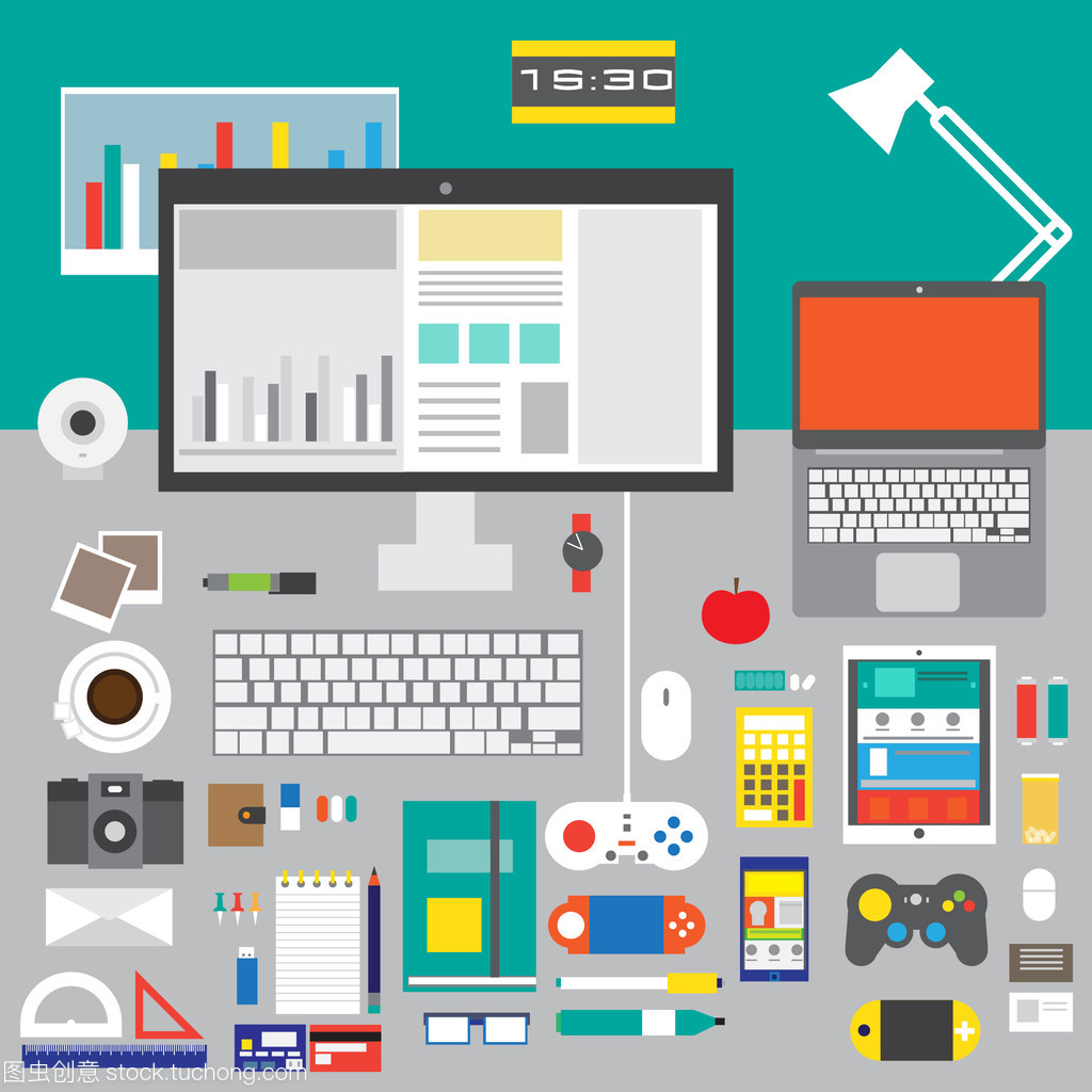 平面設(shè)計(jì)中矢量圖概念圖標(biāo)的設(shè)置、技術(shù)開(kāi)發(fā)與管理要素及技術(shù)服務(wù)